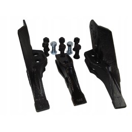 Galinių šaukštų dantų rinkinys JCB 3CX, 3 vnt