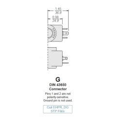 Ritė 12vdc 1 2a fi15 5 h 38 9mm
