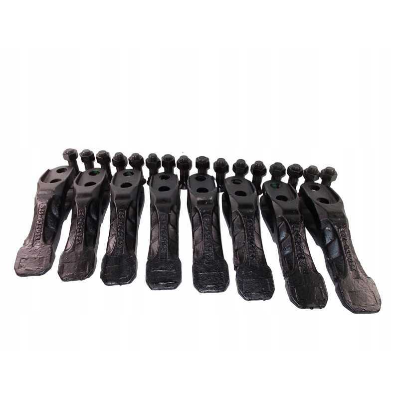 Priekinių šaukšto dantų rinkinys JCB 3CX 4CX