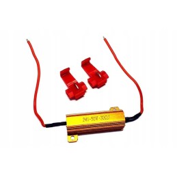 24v 50w rezistorius LED lempos posūkio signalui