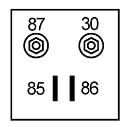Didelės galios relė 12v 100a universali