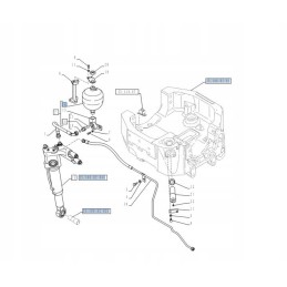 47752045 hidroakumuliatorius new holland t7 korpusas puma