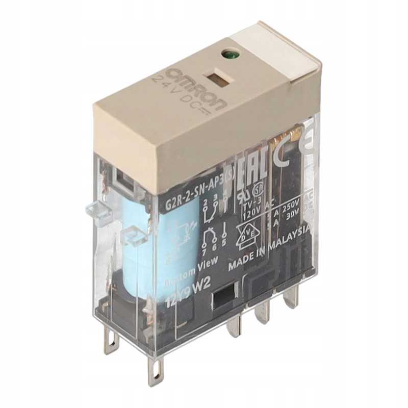 Elektromagnetinė relė 24vdc g2r 2 sn ap3 2