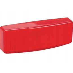 Raudonas galinio žibinto gaubtas