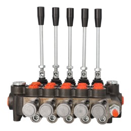 Hidraulinis skirstytuvas, 5 sekcijų, 80l min