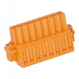 Paltronic 8 kontaktų oranžinis varžtas bl3 kištuke