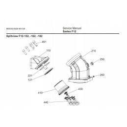 Paskirstymo diskas parkeris f12 152 f12 162 f12 182 tipas