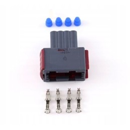 Pilkas stiprintuvo solenoidinio vožtuvo kištukas