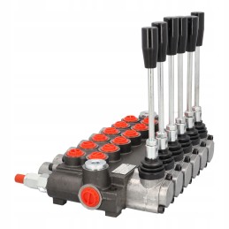 6 sekcijų hidraulinis skirstytuvas