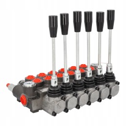 6 sekcijų hidraulinis skirstytuvas