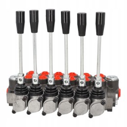 6 sekcijų hidraulinis skirstytuvas