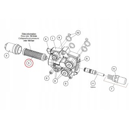Olsbergs V200 filtro įdėklas, tipas S3026