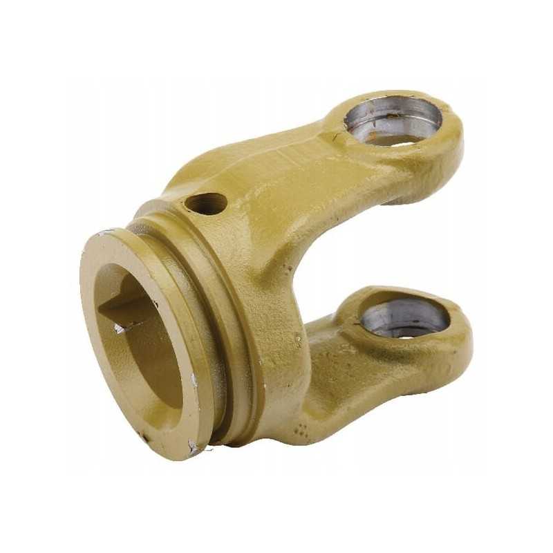 Šakė ant profiliuoto vamzdžio su 34x3 spyruokliniu žiedu