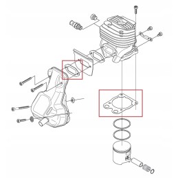 Husqvarna tarpiklių rinkinys k 760 pjaustytuvams