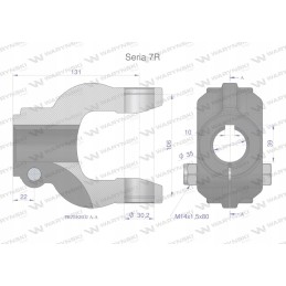 Šakė įkalimui 10 sr anga 35mm 30 2x106 serija 7r