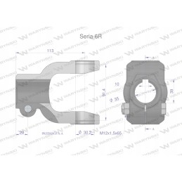 Šakės anga 10 sr anga 35 mm 30 2x91 4 serija 6