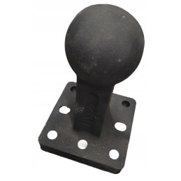 Rutulinis kablys su plokšte 145x145 apkrova 4t trauka 32t