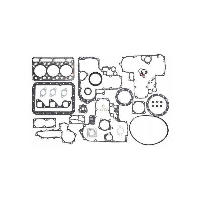 Kubota ppd d1402 variklio tarpiklių komplektas