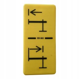 Piktograma, išplečianti dešinę atramą