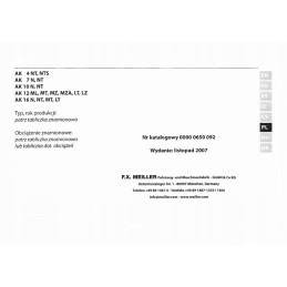 Meiller Kipper Ak kablio keltuvo naudojimo vadovas