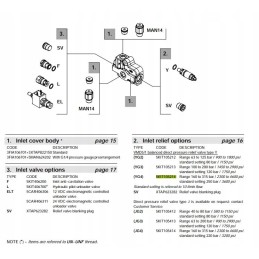Perpildymo vožtuvas vmd5 1 yg4 sd4 sd5 sd6
