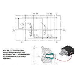 Hidraulinis skirstytuvas frontaliniams krautuvams ls