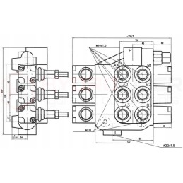 Lenkiškas 3 sekcijų skirstytuvas 3rms 10 hydrotor