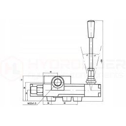 Lenkiškas 3 sekcijų skirstytuvas 3rms 10 hydrotor