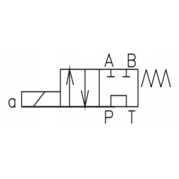 Skirstytuvo solenoidinis vožtuvas 3we6ga dg4v ng6 cetop 115