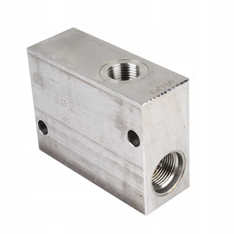 Alyvos valdymo g1 2 vožtuvo korpusas pagamintas iš aliuminio