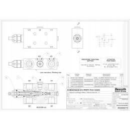 Oilcontrol hidraulinis vožtuvas 08473303033500b