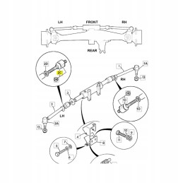 Strypo galo gaubtas jcb 3cx 4cx 331 23185