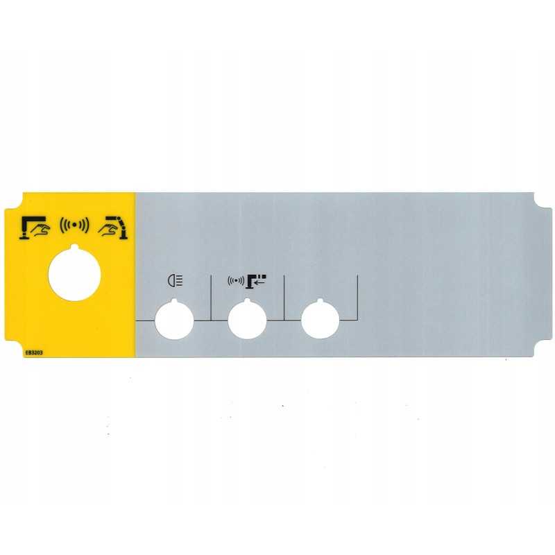 Paltronic priekinio skydelio lipdukas