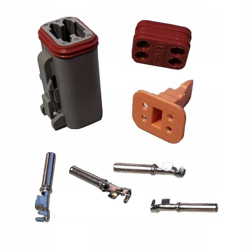 JCB Manitou Caterpillar kabelinės lempos kištukas