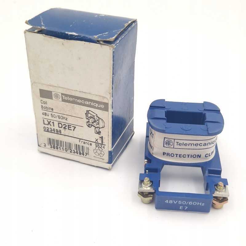 Kontaktoriaus ritė lx1 d2e7 48v 50 60hz telemecanique