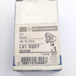 Kontaktoriaus ritė lx1 d2e7 48v 50 60hz telemecanique