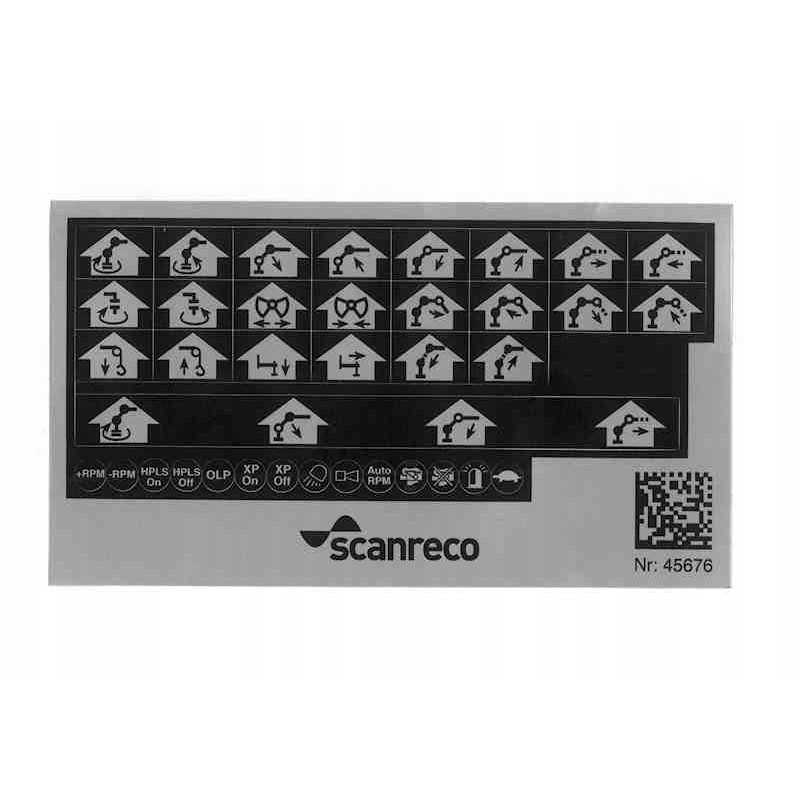 Scanreco rc400 linio radijo valdymo lipdukai