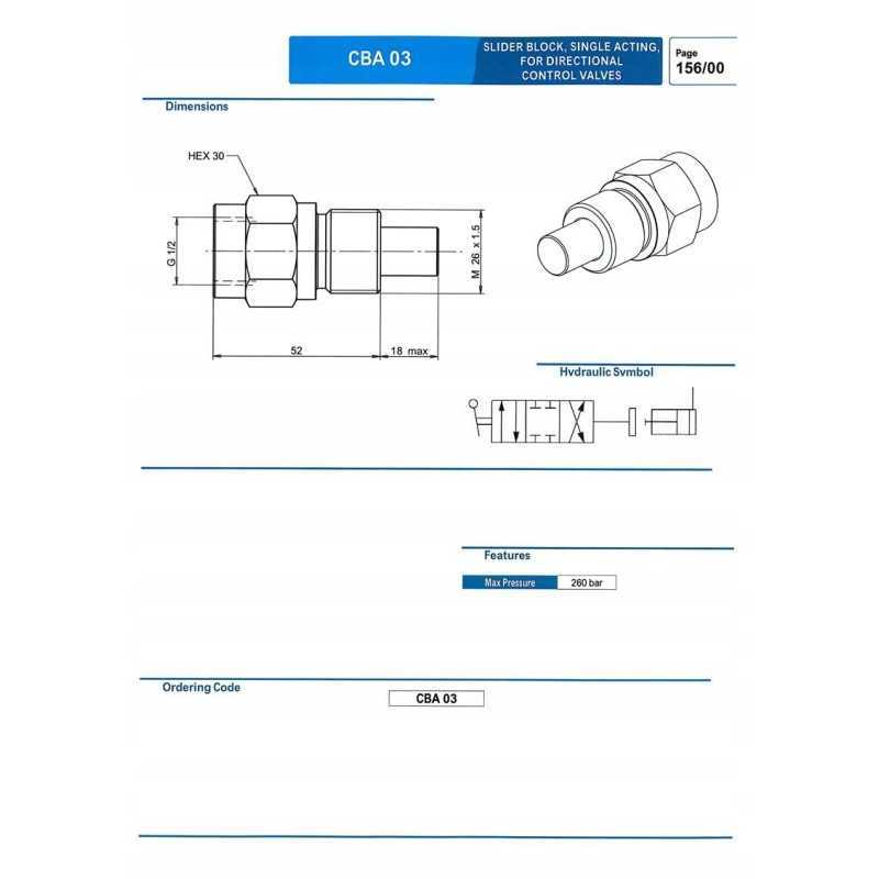 Vieno veikimo slankiklio blokas krypties valdymui