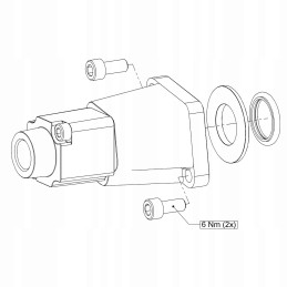 Nordhydraulic 3w rm3 kabelio montavimo komplektas