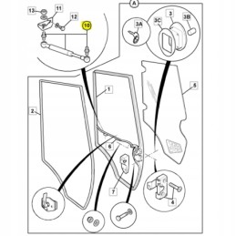 Durų pavara jcb 3cx 4cx 128 13052 128 11779 331 25495 331 66781
