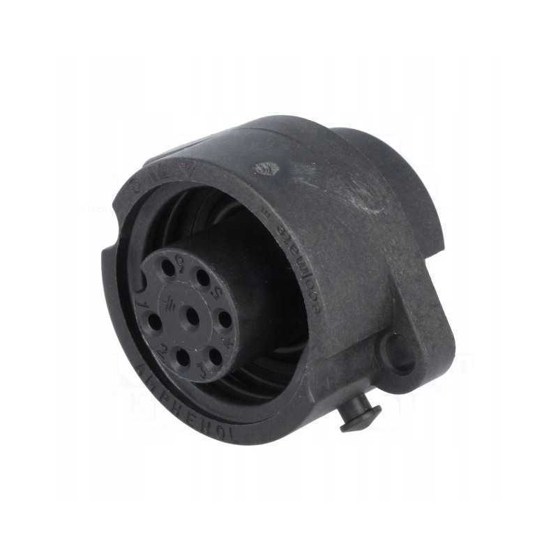 Apvalus moteriškas lizdas su scanreco kontaktais