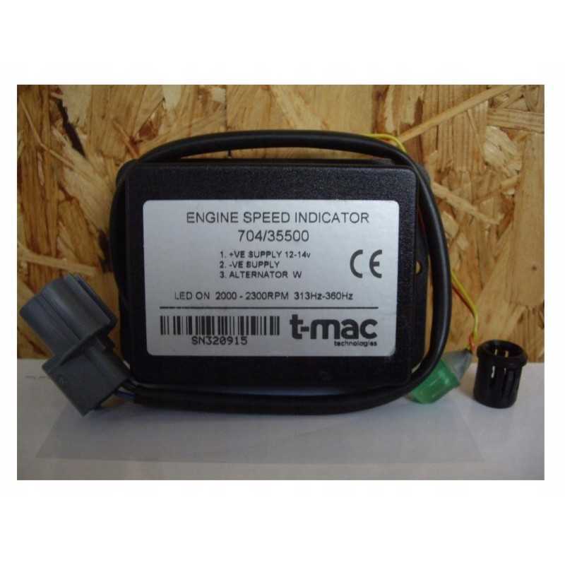 Jcb 704 35500 variklio sūkių indikatorius