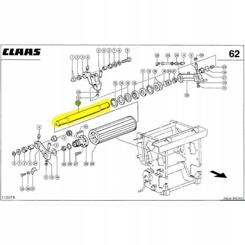 Claas jaguar volelis vapsvos volas 800 900 9844214