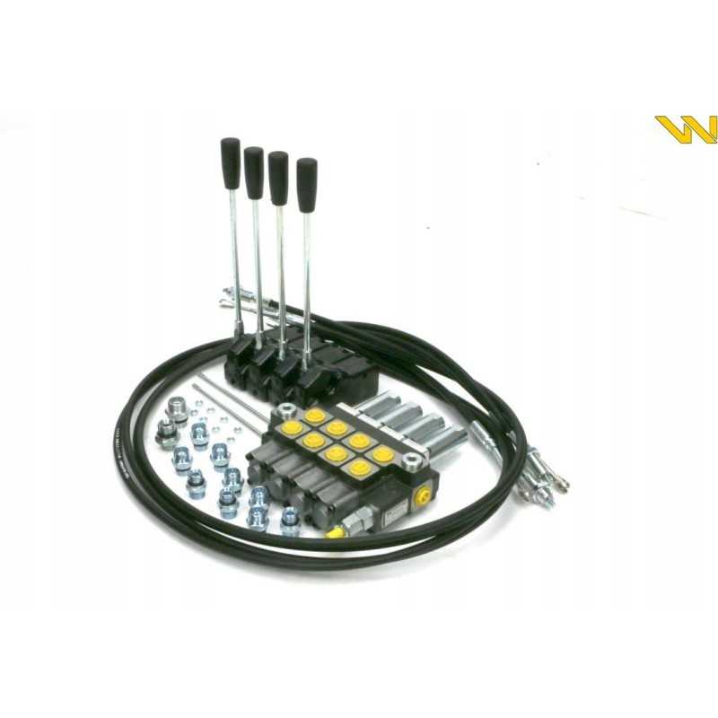 4 sek skirstytuvo ir valdymo svirtelių rinkinys