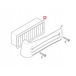 Salono filtras jcb 3cx 4cx 1997 2014 331 25629 oem