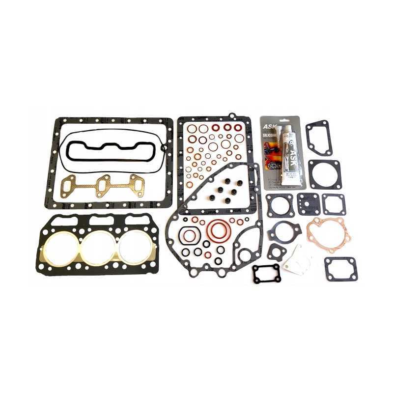 Yanmar 3T72 tarpiklių komplektas