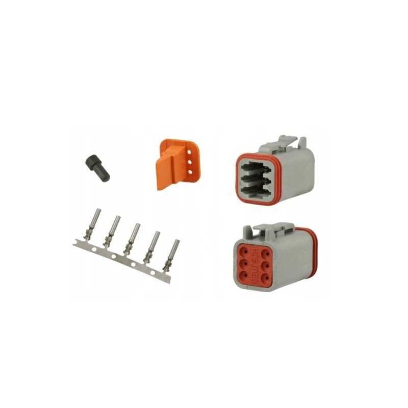 JCB Manitou Caterpillar lempos laidinis kištukas