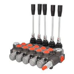 5 sekcijų hidraulinis skirstytuvas