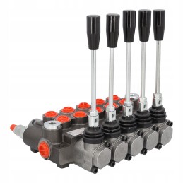 5 sekcijų hidraulinis skirstytuvas