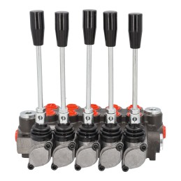 5 sekcijų hidraulinis skirstytuvas